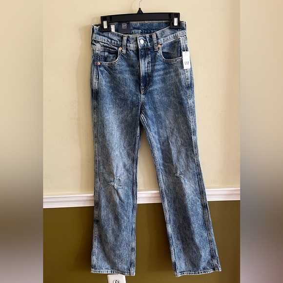 NWT NEVER WORN GAP VINTAGE HIGH RISE FLARE JEANS - Picture 7 of 8